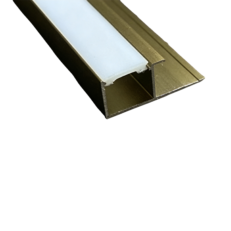 خطوط ألومنيوم LED سلسة التركيب X8 للنجارة الداخلية الحديثة